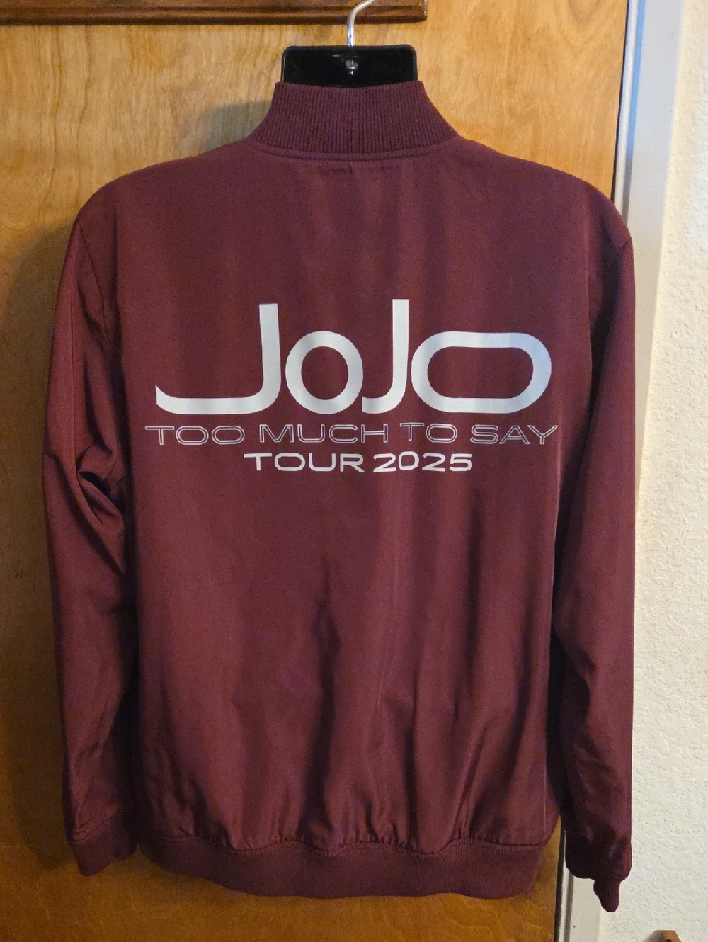 JoJo NGL Too Much To Say Tour Jacket - Size XL